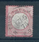 German Empire 1872 Arms embossed large shield 3k rose/carmine stamp. Used. Sg 25
