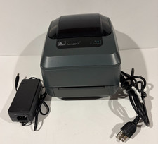 Zebra GK420T USB/Serial Thermal Transfer Printer W/Power Adapter GK42-102510-000