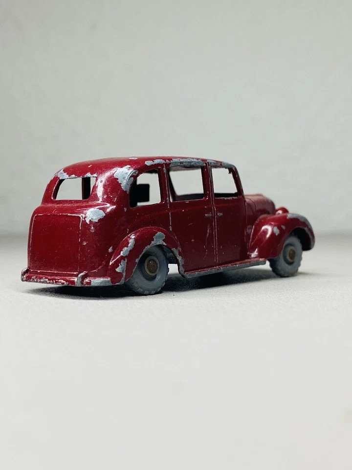 Matchbox by Lesney - Series No 7 - Austin Metropolitan Taxi - Red - England - Image 2 of 4