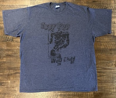 Iggy Pop ''Real Wild Child'' Graphic T-shirt Men s Size 2XL