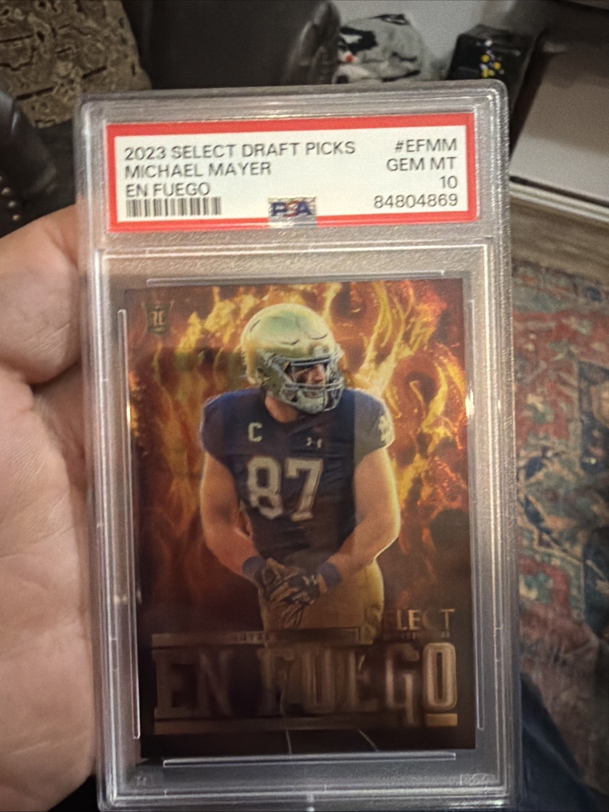 Michael Mayer Panini Select Draft Picks EN Fuego #EFMM Base