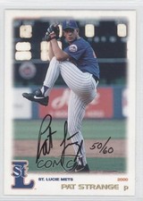 2000 Grandstand St Lucie Mets 50/60 Pat Strange (Autographed) Auto 0q3