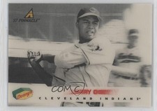 1997 Pinnacle Denny's 3D Holographic Larry Doby #1 HOF 15za
