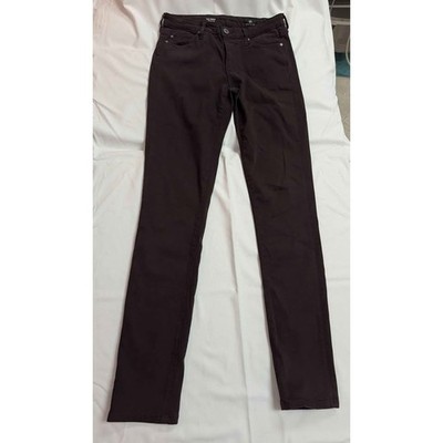 AG Adriano Goldschmied The Prima Cigarette Leg Jeans Brown 25R