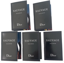 DIOR Sauvage eau de parfum sample spray lot set x 5 - 1ml 0.03oz each