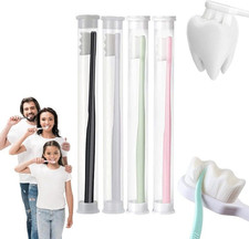 BREVI Nordic-Inspired Premium Nano Toothbrush, Extra Soft with 20000 Soft...