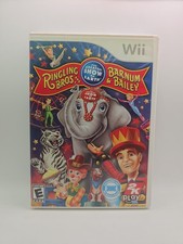 Ringling Bros. and Barnum & Bailey: Circus - NINTENDO WII (TESTED / NO MANUAL)