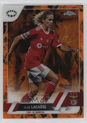 2022 Topps Chrome UEFA Women's Champions League 59/75 Cloe Lacasse Cloé #58 0m4q