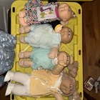Vintage cabbage Patch Lot With Clothes- 3 Dolls, 1980's Made In Spain Added 4th