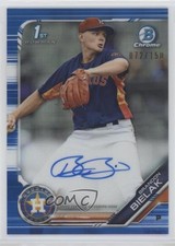 2019 Bowman Chrome Prospects Blue Refractor /150 Brandon Bielak #CPA-BB Auto dc3