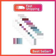 ELII 500 PCS Sticky Index Tabs 2 Inch Book Tabs,Page Markers File Tabs