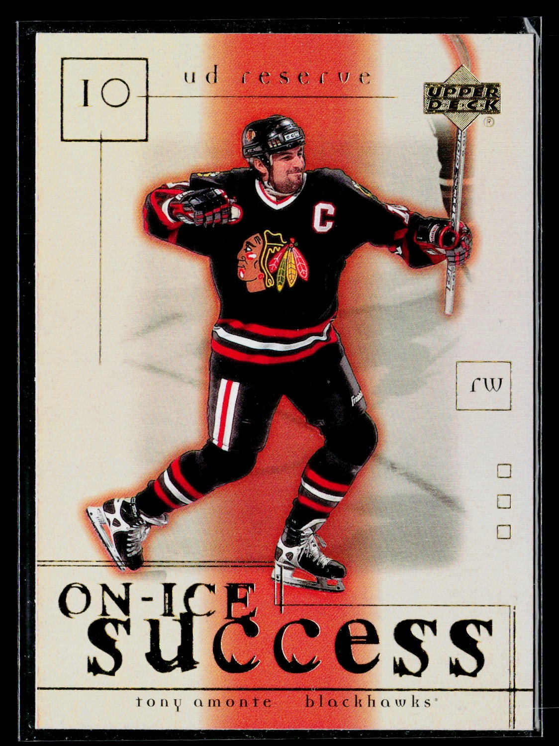 2000-01 UD Reserve #OS2 Tony Amonte On-Ice Success