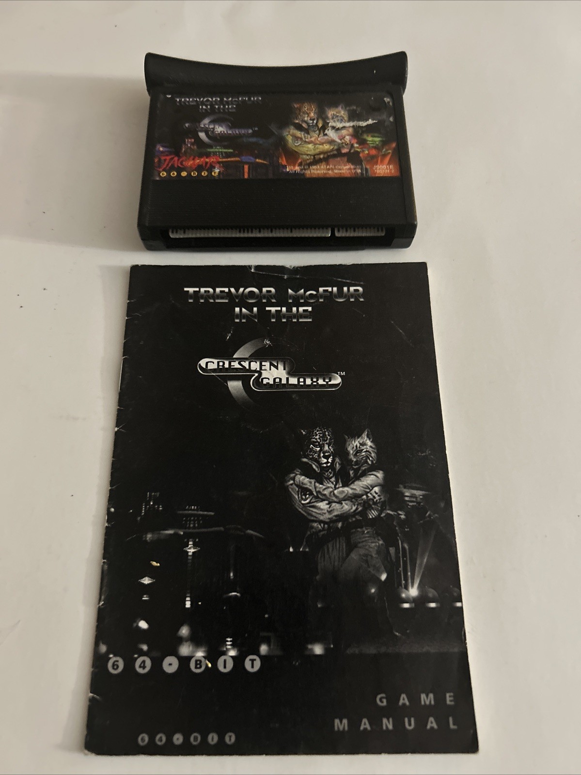 Carro Trevor McFur in the Crescent Galaxy (Atari Jaguar, 1993) + Manual - ¡Probado!!