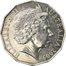 [#793553] Münze, Australien, Elizabeth II, Commonweath Games, Secondary School D