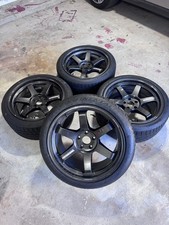 RAYS TE37 Ultra M-Spec 19x9.5 +28 offset (TESLA FITMENT)