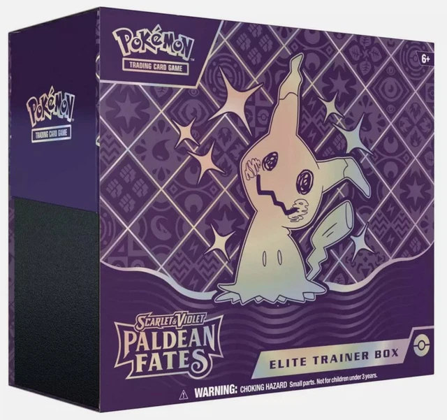 [eBay Live] - Buy Now - Paldean Fates ETB - Sealed to open live