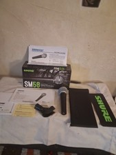 shure sm58 microphone  new
