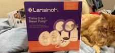 Lansinoh Signature Pro Double Electric Breast Pump - White/Purple