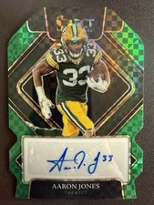 2021 Panini Select Aaron Jones Die-cut Auto /5