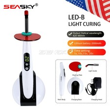 Woodpecker Style Wireless Cordless LED Dental Curing Light Lamp Teeth Whitening