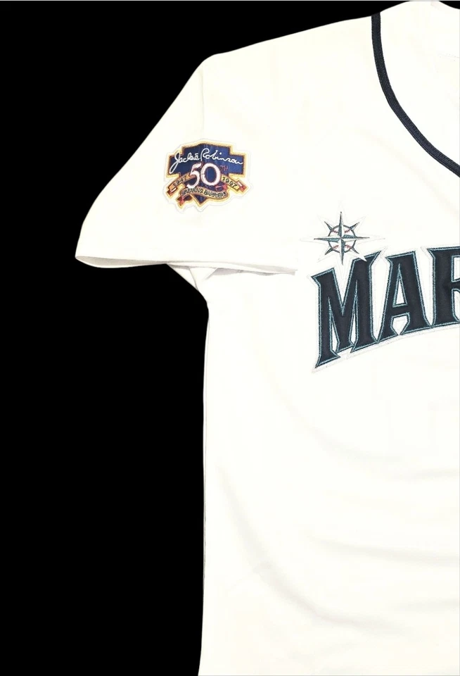 Ken Griffey Jr Seattle Mariners Jersey 1997 Retro Throwback NEW Stitched SALE!🎅 - Image 4 of 4