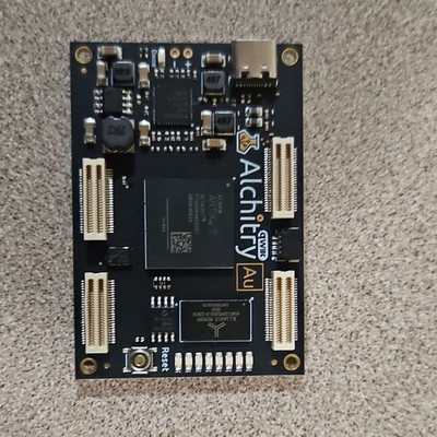 Alchitry AU Artix-7 FPGA Development Board USB-C Reset Button