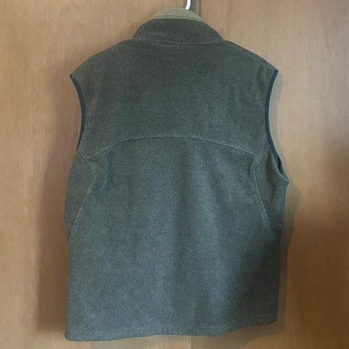 Vintage REI CO-OP Mens Full Fleece Zip Vest Size Large With Pockets USA image 2