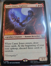 Casey Jones, Vigilante # 88 - TMNT - TMT - MTG Cards Magic The Gathering