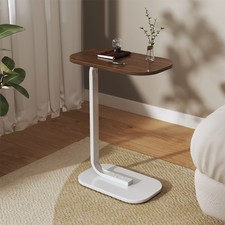 Small C-Shaped Sofa End Table Table Coffee Laptop Living Room Bedroom NEW