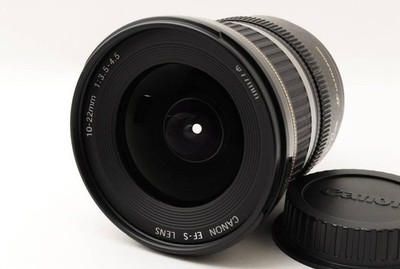 Excellent Condition Canon EF S 10 22mm f 3.5 4.5 USM Wide Angle Zoom Lens