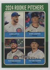 2024 Topps Heritage High Number Green Border Porter Hodge Victor Vodnik 1i3j