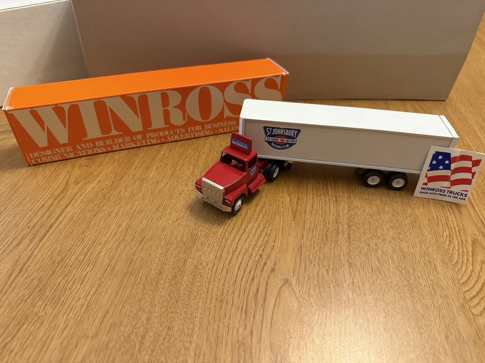 Camión remolque tractor Winross St Johnsbury escala 1/64 Foto 3 de 4