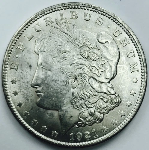 1921 MORGAN DOLLAR! GEM BU++! OUTSTANDING! MUST HAVE! GREAT FIND! WOW! NR #P1851