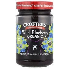 Premium Spread, Organic Wild Blueberry, 16.5 oz (468 g)