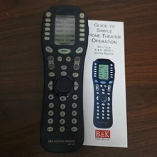 B&K SR 10.1 CUSTOM PROGRAMMABLE MASTER IR REMOTE CONTROL REFERENCE 50 S2 AMP O