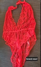 New Red Lingeria Large