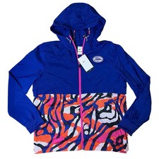 Nike Jacket Mens L Windbreaker Blue Lightweight Colorful Retro DM5552-455