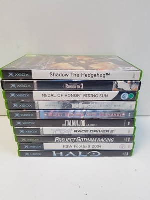10 x Microsoft Original Xbox Spiele Restposten