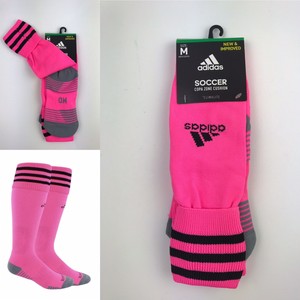 pink adidas soccer socks
