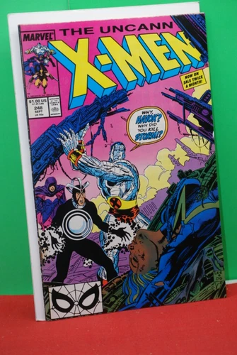 Uncanny X-Men #248  Marvel 1989 - 1st Jim Lee on X-Men-Unread-