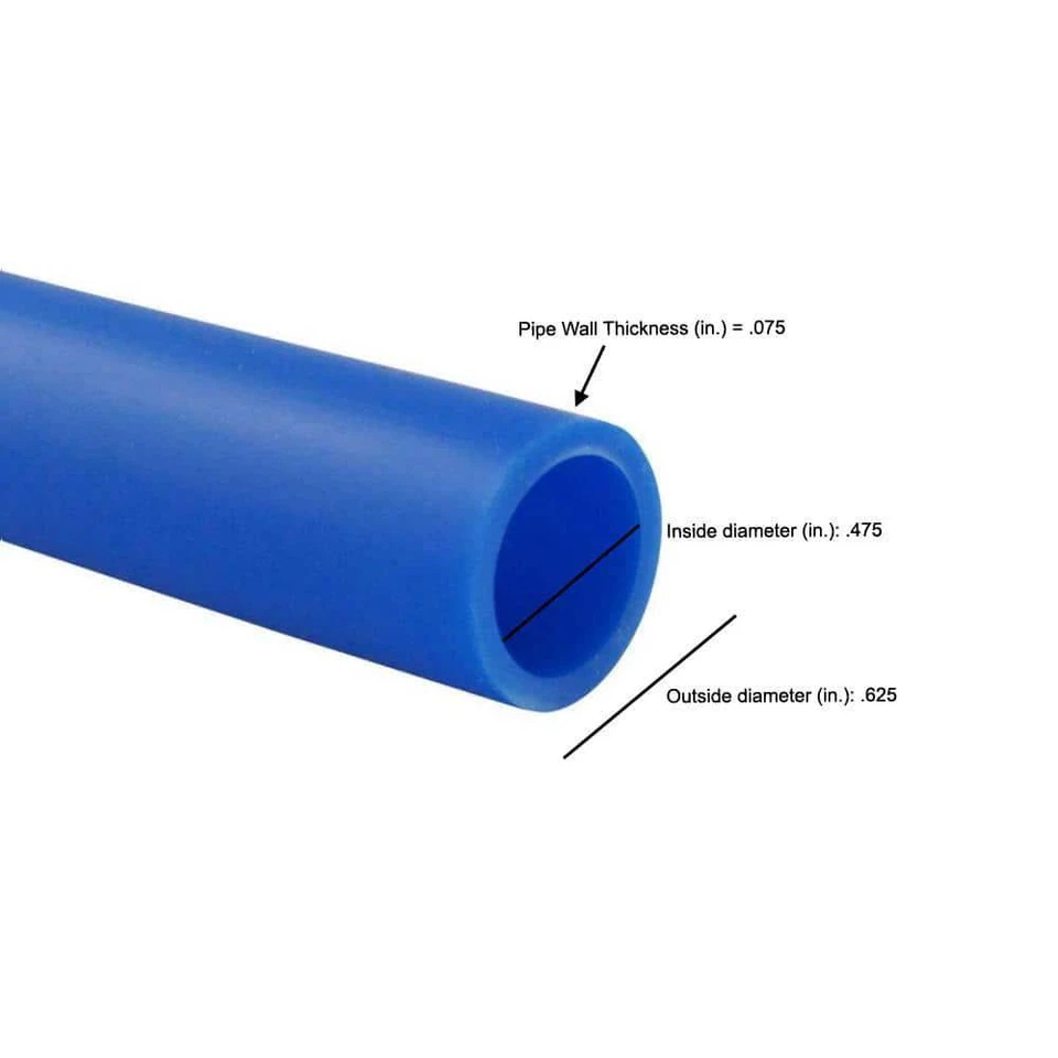 1/2 in. x 100 ft. Blue PEX-A Expansion Pipe in Solid - Image 4 of 4