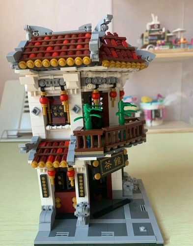 LOZ MINI Blocks Kids Building Toys Bricks Chinese Teahouse Gift Home Decor 1023 - Picture 4 of 6