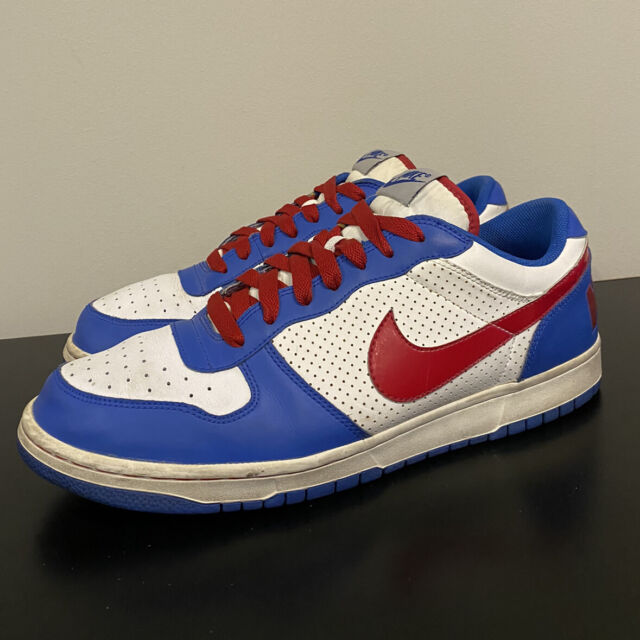 Size 13 - Nike Dunk Low White Red Blue 