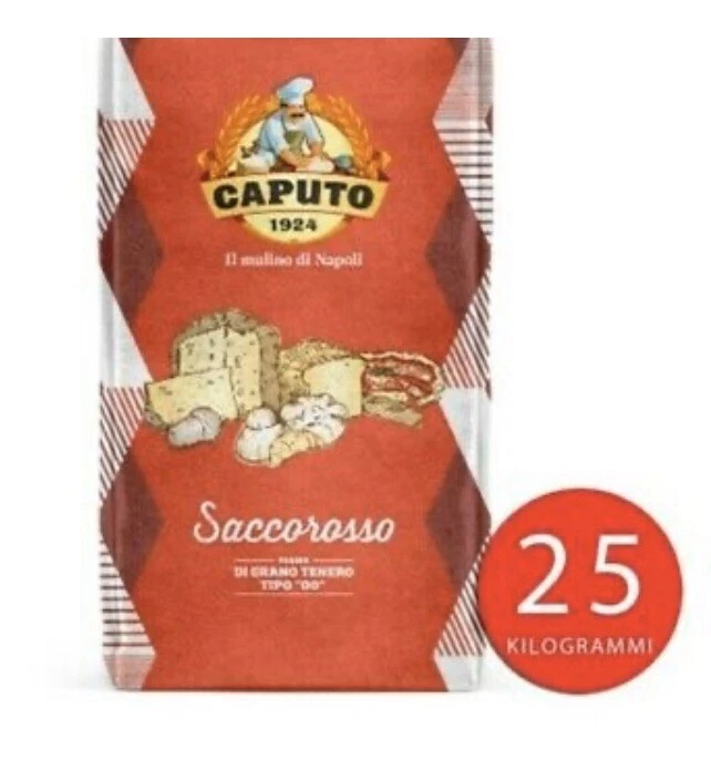 Farina Caputo PIZZERIA SACCO ROSSO 25KG OO Rinforzata (www.baronale.it)