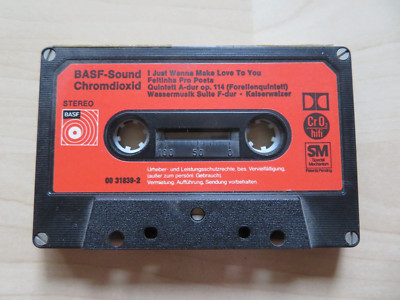 MC ''BASF-Sound Chromdioxid'' (Inhalt unbekannt)