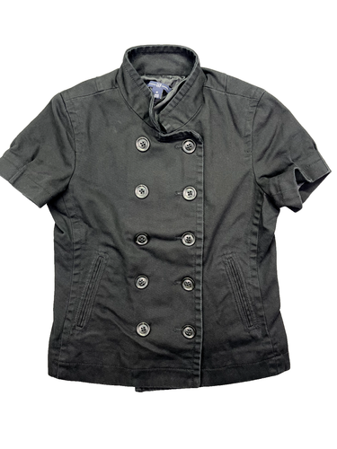 GAP Kids Girls Jacket Size Medium Denim Black Cotton