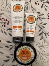 Perlier 3-piece Shea Butter Orange Creme Bath  Body Set-SEALED