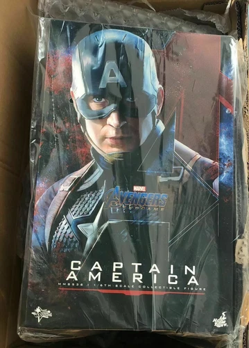 Hot Toys MMS536 AVENGERS: ENDGAME 1/6 Capitán América en stock