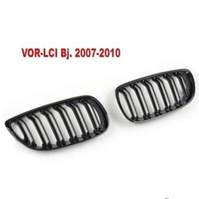 GCP Sport Kühlergrill schwarz passend für BMW 3er E92 E93 06-10 Doppelsteg Neu