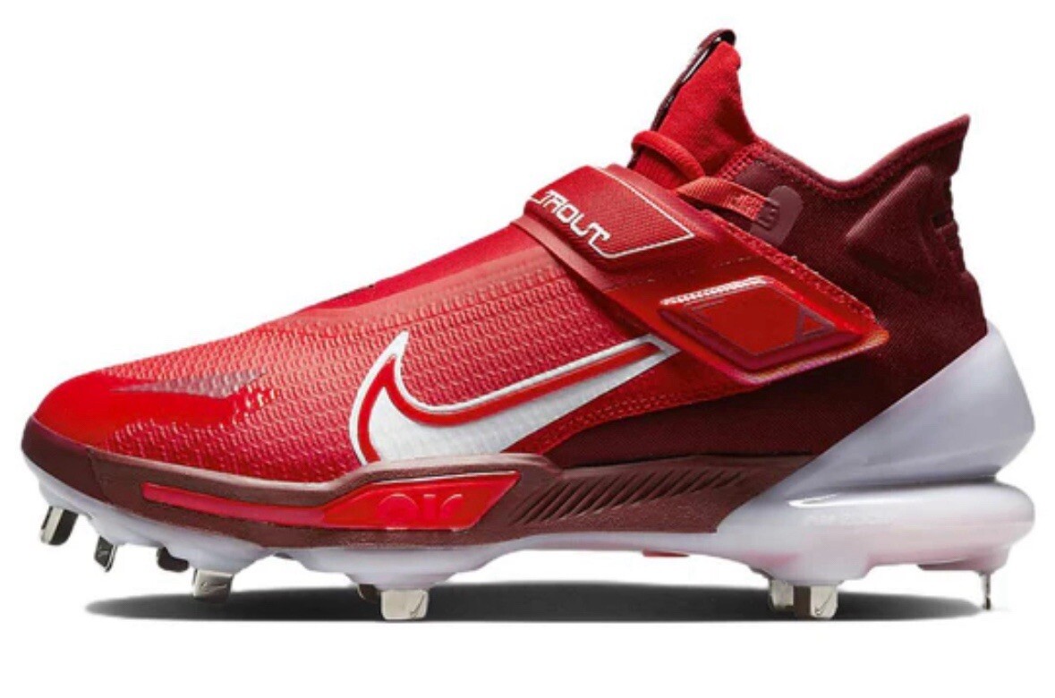 Nike Force Zoom Trout 8 Elite University Red Mens SZ 14 Cleats